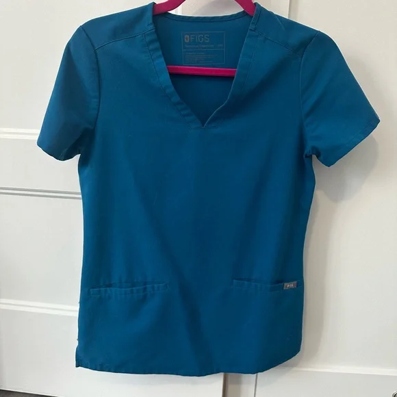 Blue Scrub Set - Picture 2 of 3